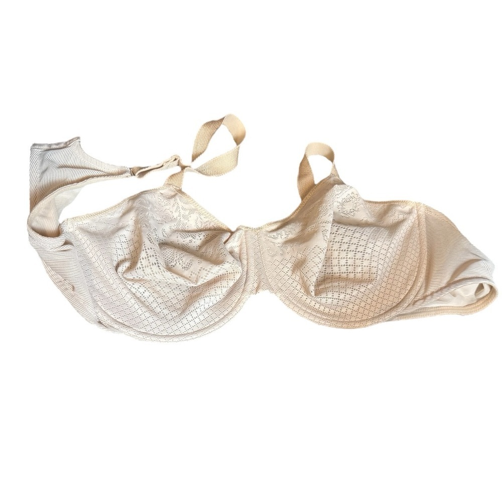 Wacoal Beige Lace Underwire Bra 42D Style 857210